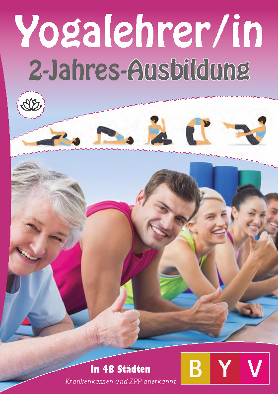 Plakat 2-Jahres-Yogalehrer-Ausbildung Erfurt 2025